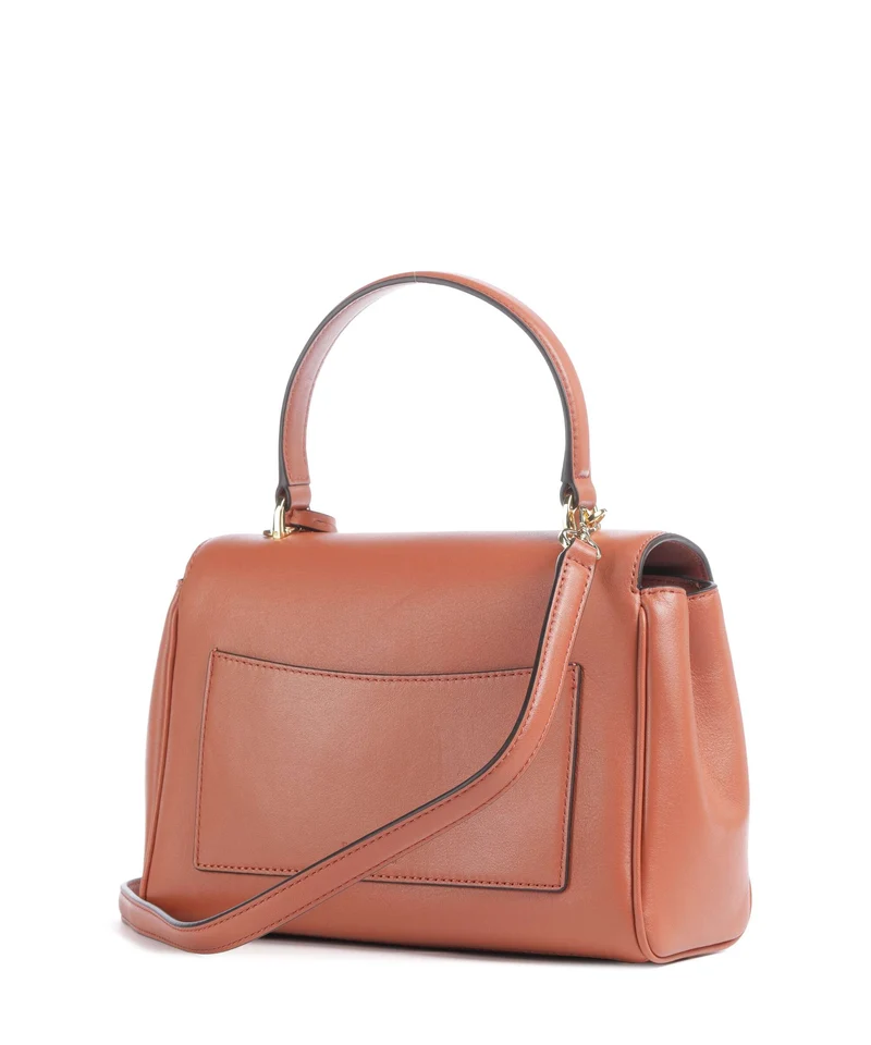 Lauren Ralph Lauren Farrah Small Bolso de mano red terracotta