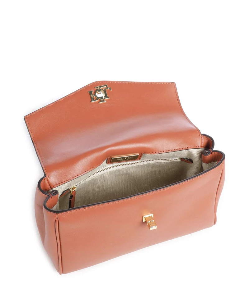 Lauren Ralph Lauren Farrah Small Bolso de mano red terracotta