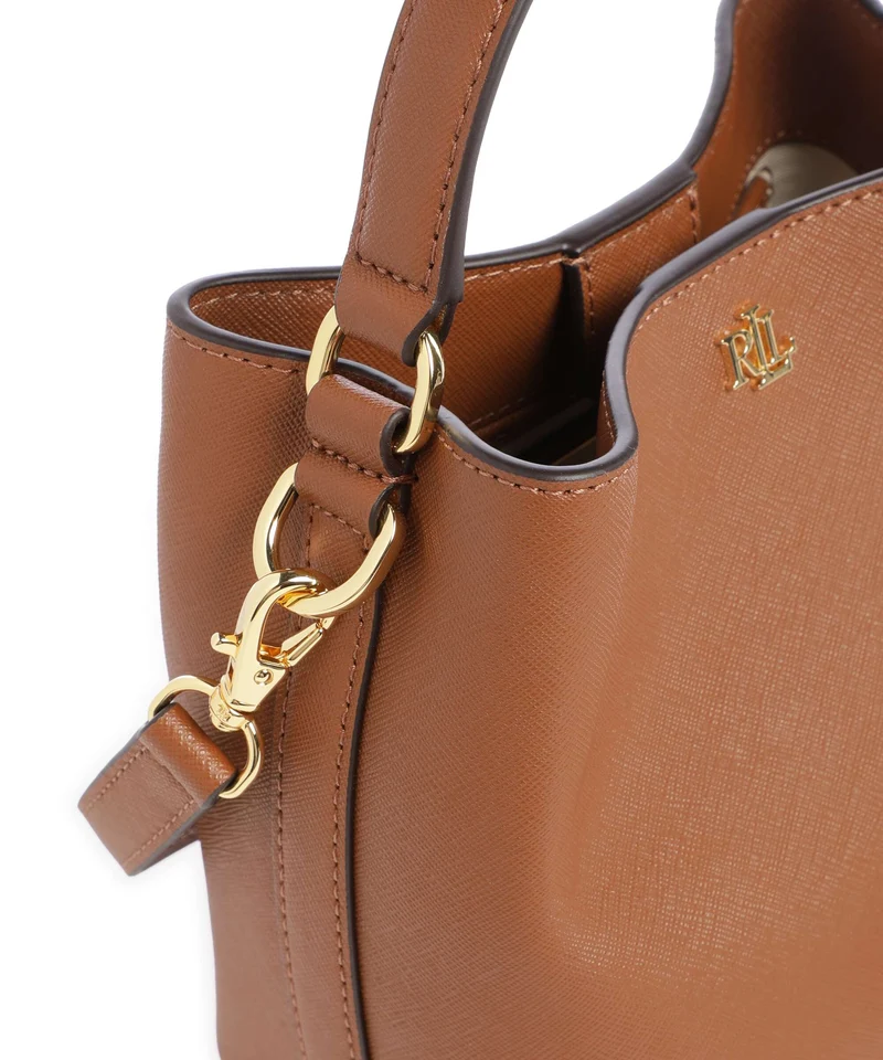Lauren Ralph Lauren Reese Small Bucket bolso de mano lauren tan
