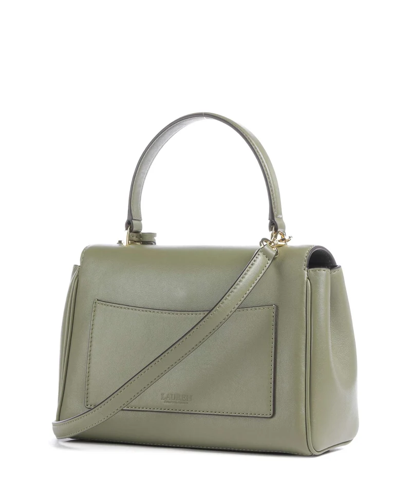 Lauren Ralph Lauren Farrah Small Bolso de mano sage green