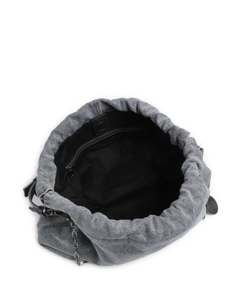 Liebeskind Lya II Denim M Bucket bolso de mano blue denim