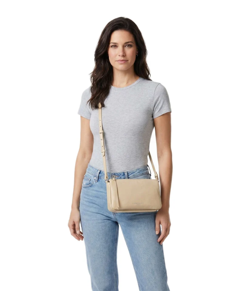Liebeskind Nina Indian Sheep S Bandolera biscotti