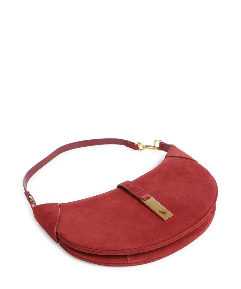 Polo Ralph Lauren ID Collection Small Bolso de hombro pomegranate