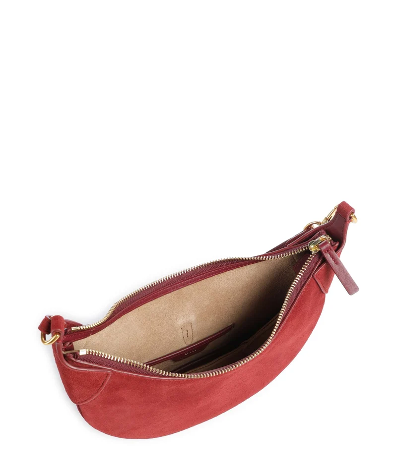 Polo Ralph Lauren ID Collection Small Bolso de hombro pomegranate