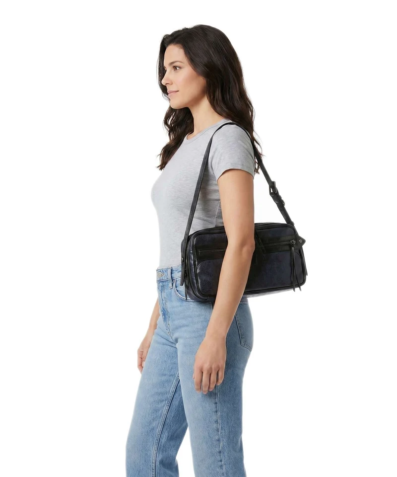 Liebeskind Juno Vintage PU M Bolso de hombro peacoat