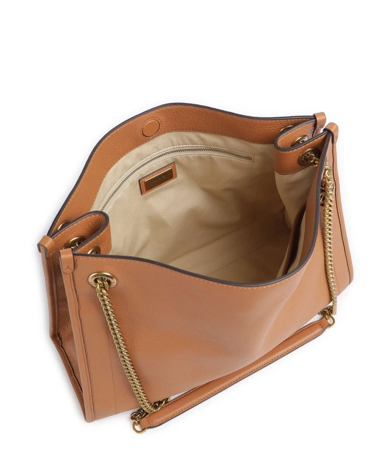 Lauren Ralph Lauren Bradley Large Bolsa shopping classic caramel