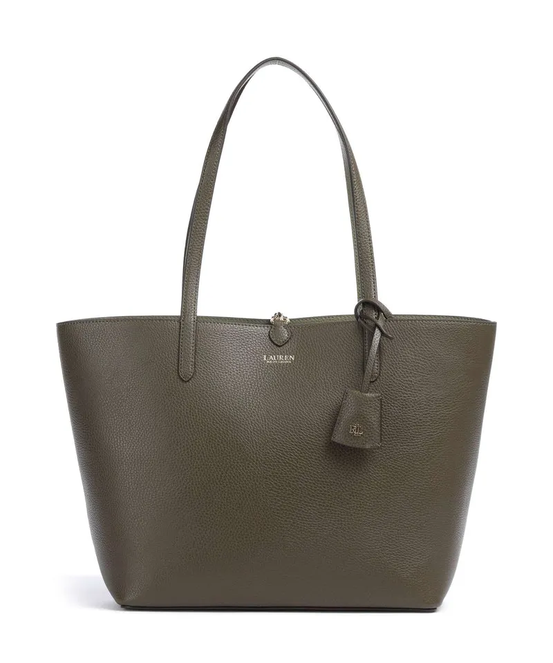 Lauren Ralph Lauren Medium Bolsa shopping botanic green/sage green
