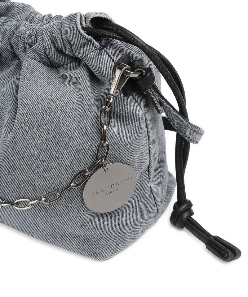 Liebeskind Lya II Denim S Bucket bolso de mano blue denim
