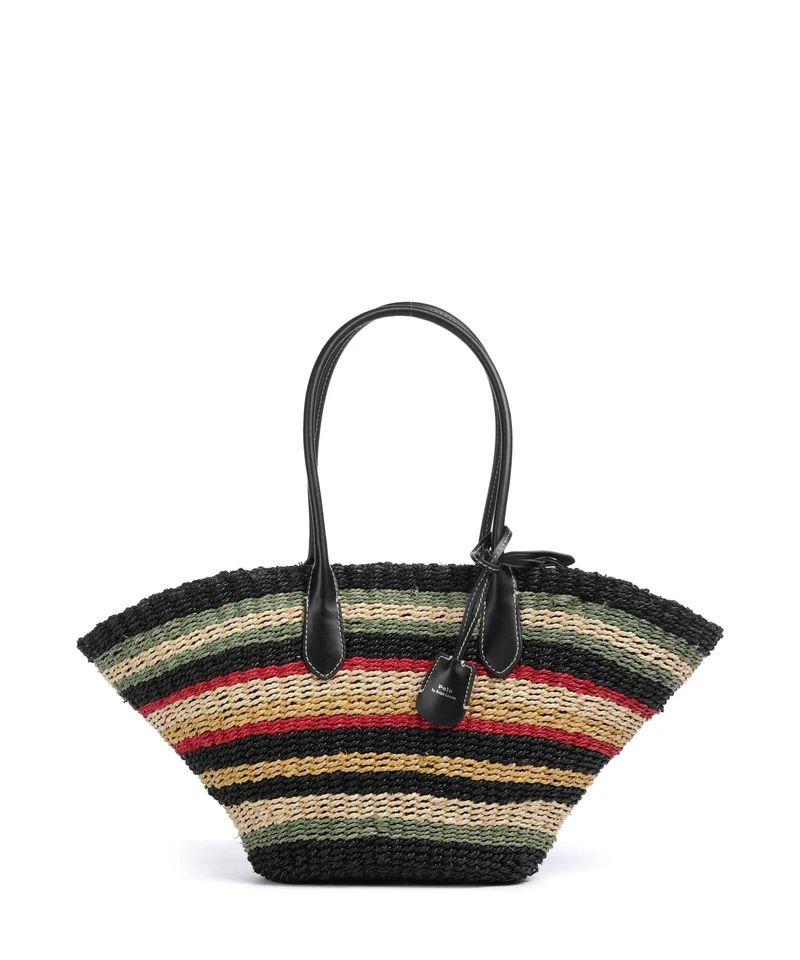 Polo Ralph Lauren Bellport Medium Bolsa shopping multi stripe