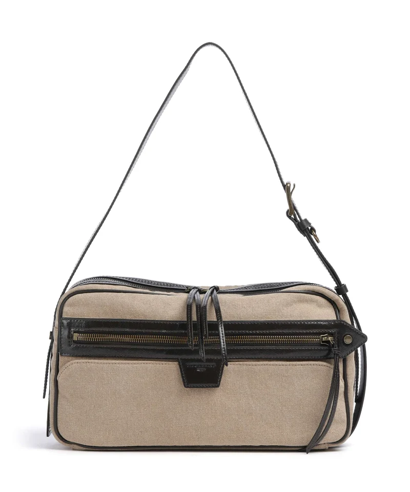 Liebeskind Juno Denim M Bolso de hombro beige