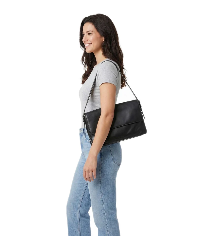 Liebeskind Audrey Recycled Soft Calf M Bolso de hombro black