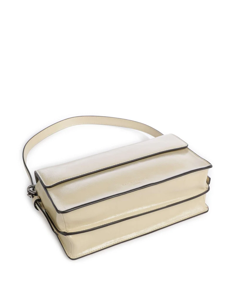 Liebeskind Audrey Recycled Lack Distressed S Bolso de hombro biscotti