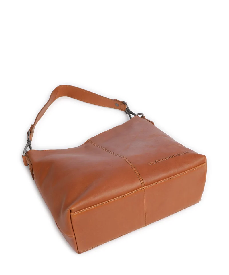 The Chesterfield Brand Wax Pull Up Cow Jen Bolso de hobo cognac
