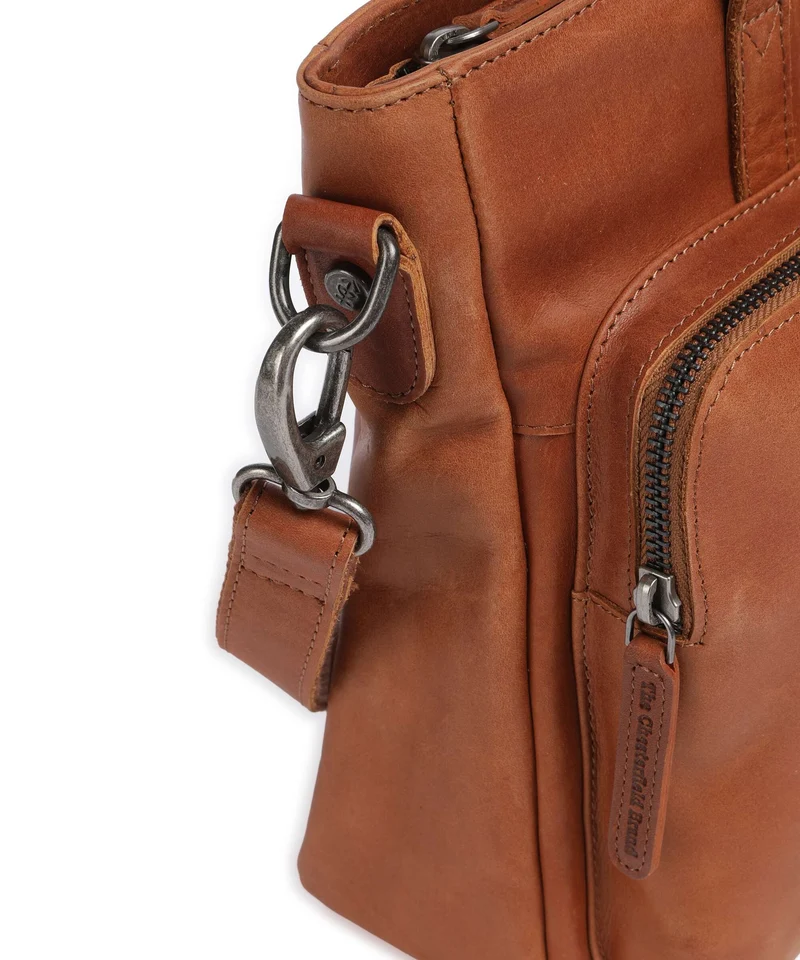 The Chesterfield Brand Wax Pull Up Cow Alicante Bolsa shopping cognac