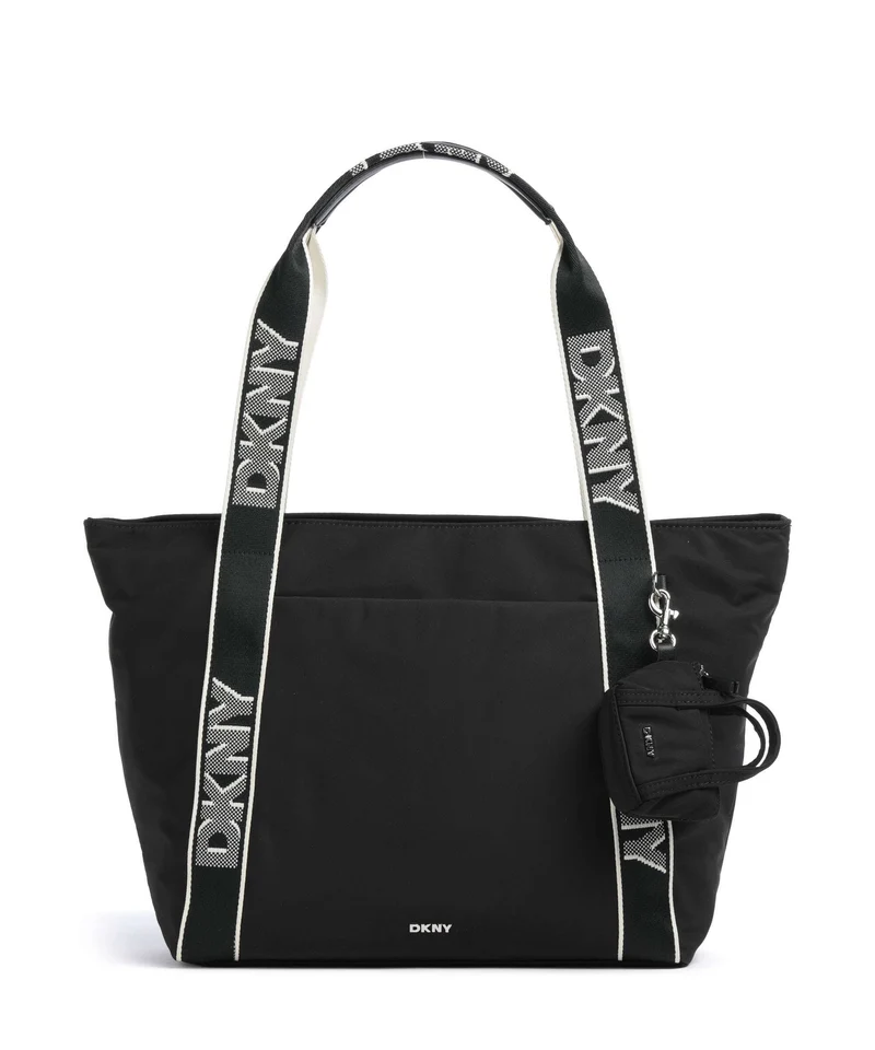 DKNY Lottie Large Bolsa shopping black/silver