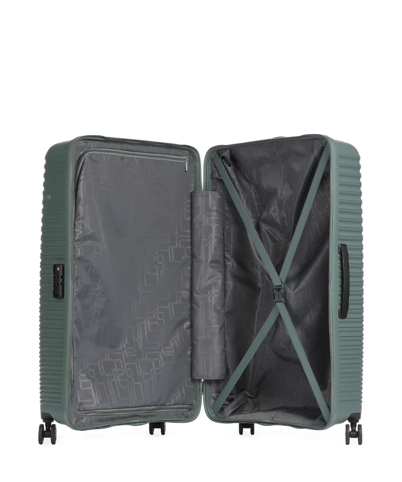 American Tourister Liftoff Maleta con 4 ruedas dark olive