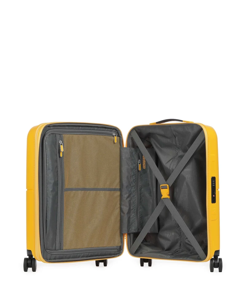 American Tourister Dashpop Maleta con 4 ruedas golden yellow