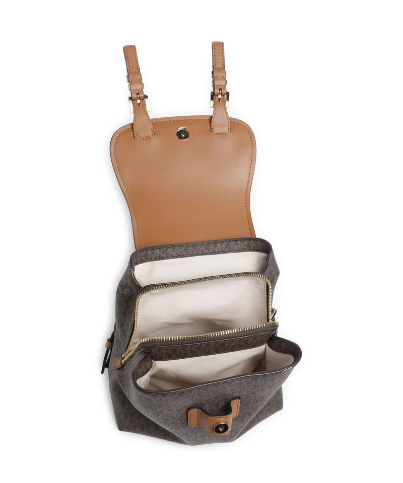 Michael Kors Quinn XS Bolso mochila brown/acorn
