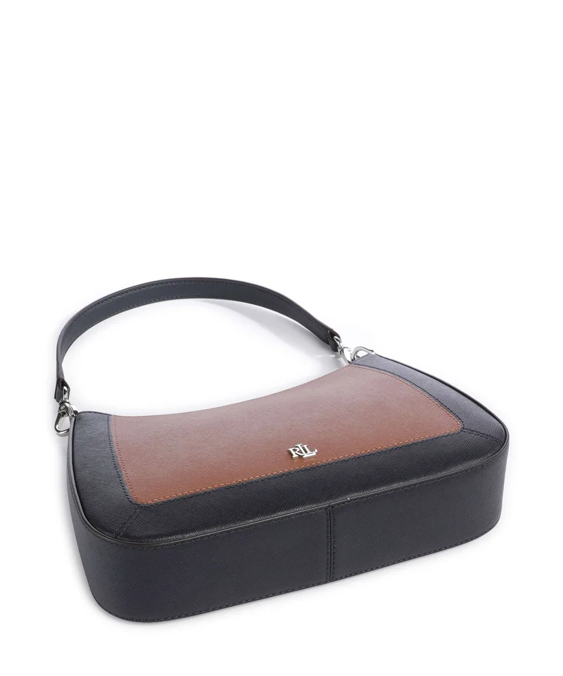 Lauren Ralph Lauren Danni 26 Bolso de hombro lauren tan/lauren navy
