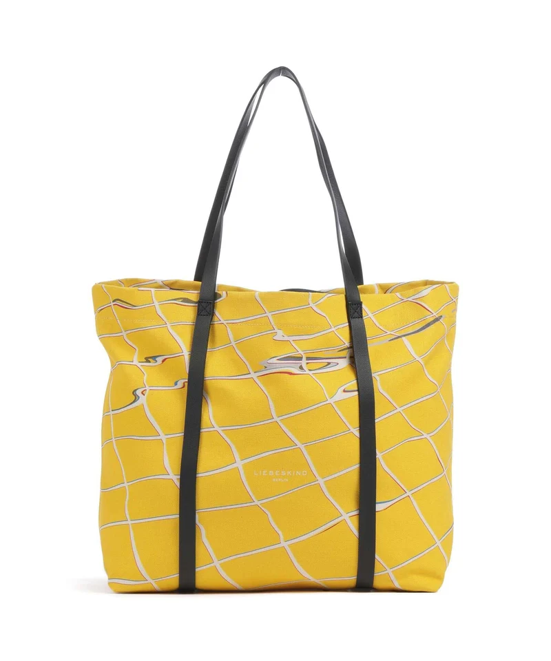 Liebeskind Aurora Canvas Bolsa shopping lemon