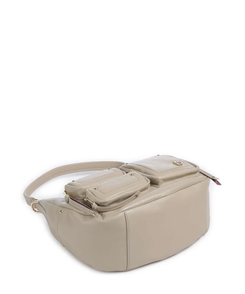 DuDu Bags Pocket City Bolso de hobo sand grey