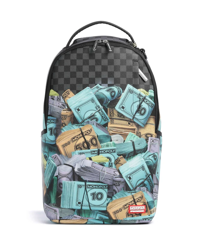 Sprayground Monopoly Money Stacks Mochila multicolour