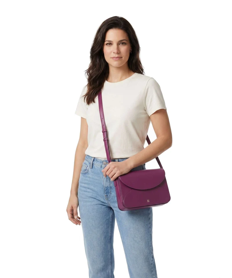 DuDu Bags Colorful Agnese Bandolera fucsia