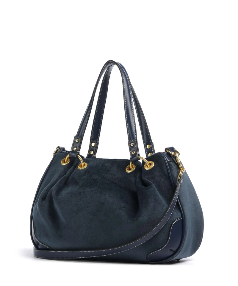 Juicy Couture Twig Narrative Velvet M Bolso de hobo blue depths