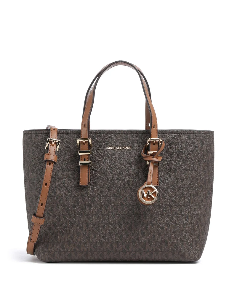 Michael Kors Quinn Small Bolso de mano brown/acorn