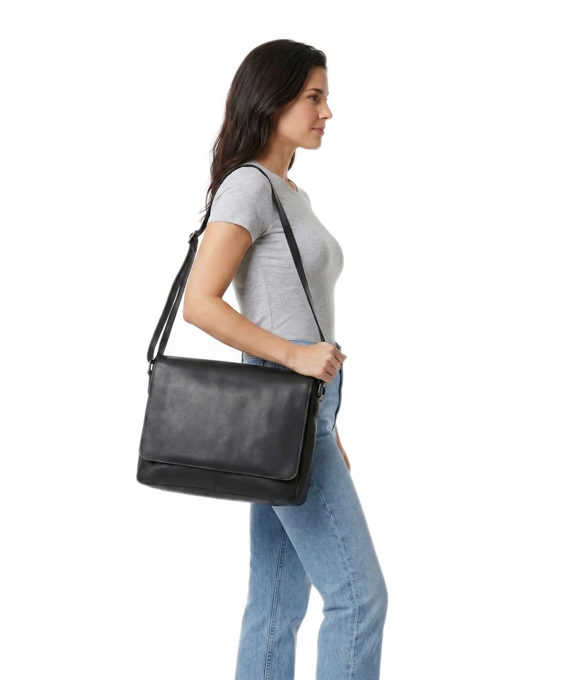 Burkely Vintage Juul Bolso de mensajero black