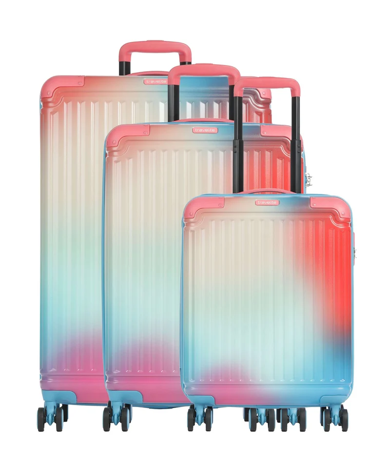 Travelite Cruise Juego de maletas (4 ruedas) multicolor