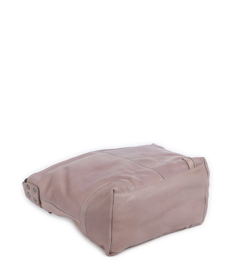 The Chesterfield Brand Washed Waxed Cow Lucy Bolso de hombro lavender lilac