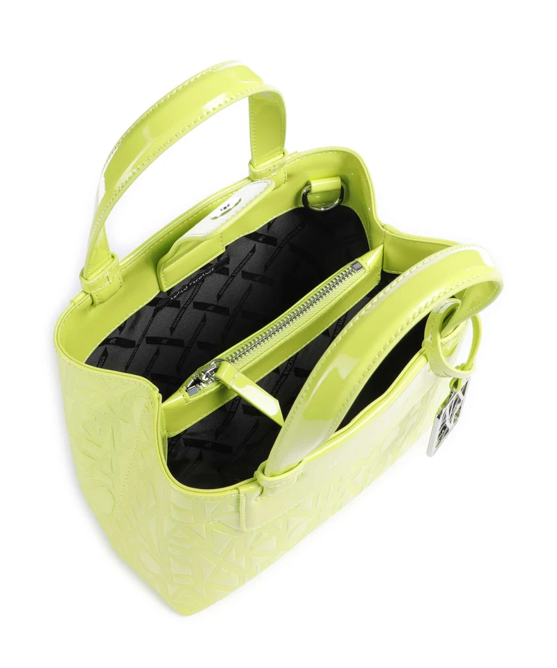 Armani Exchange Liz Patent S Bolso de mano crystal citrus
