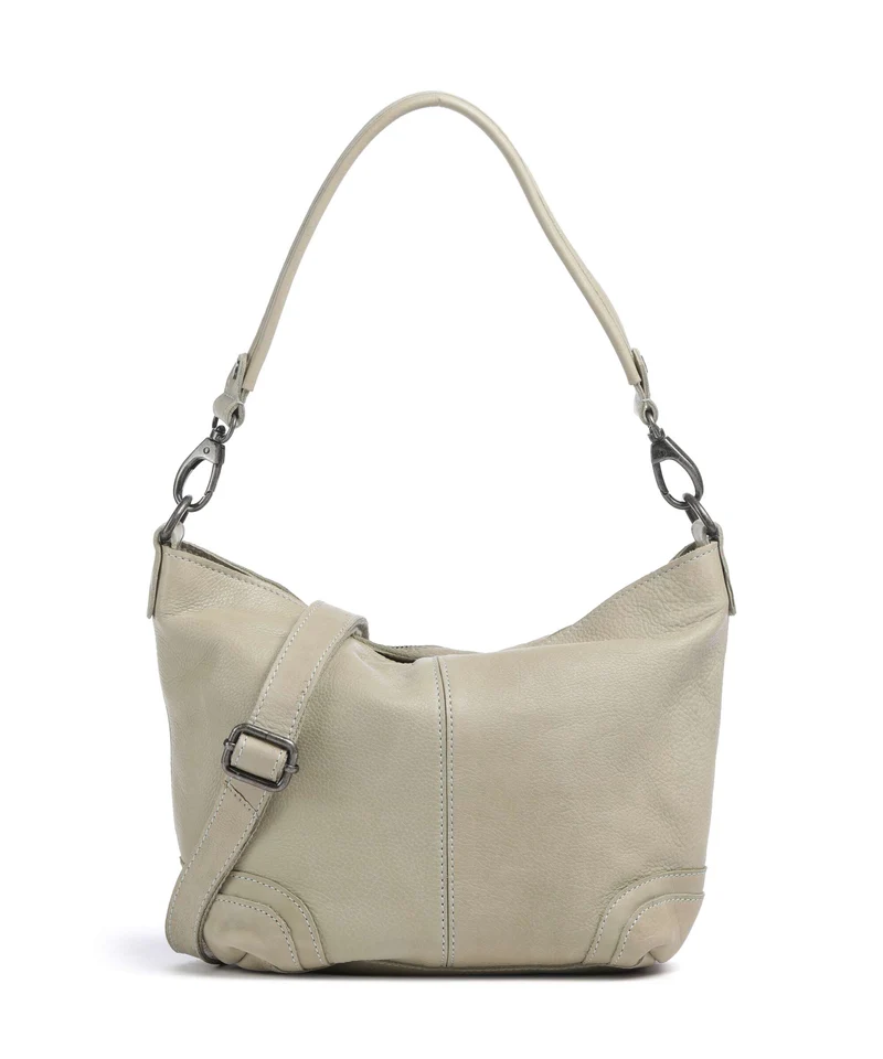 The Chesterfield Brand Washed Waxed Cow Lucy Bolso de hombro ocean green