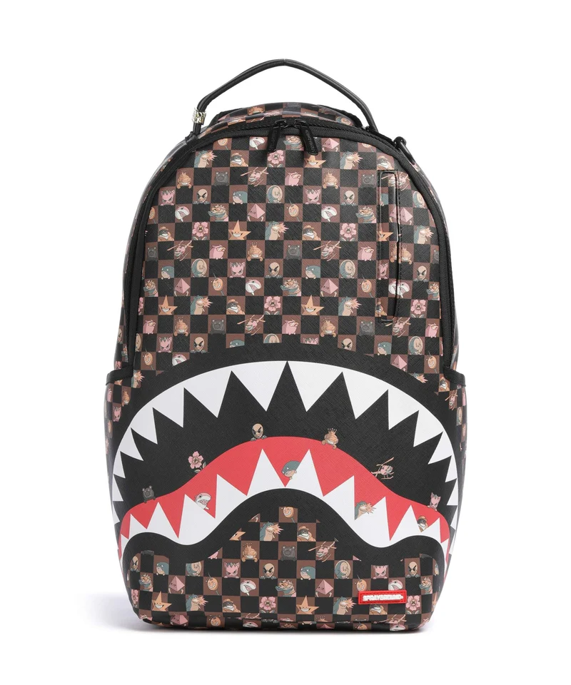 Sprayground Peeking Characters Remix Mochila brown