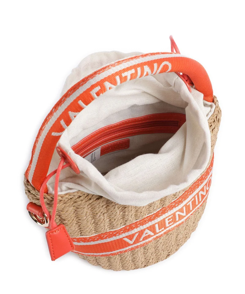 Valentino Bags Boho Bucket bolso de mano naturale/arancio