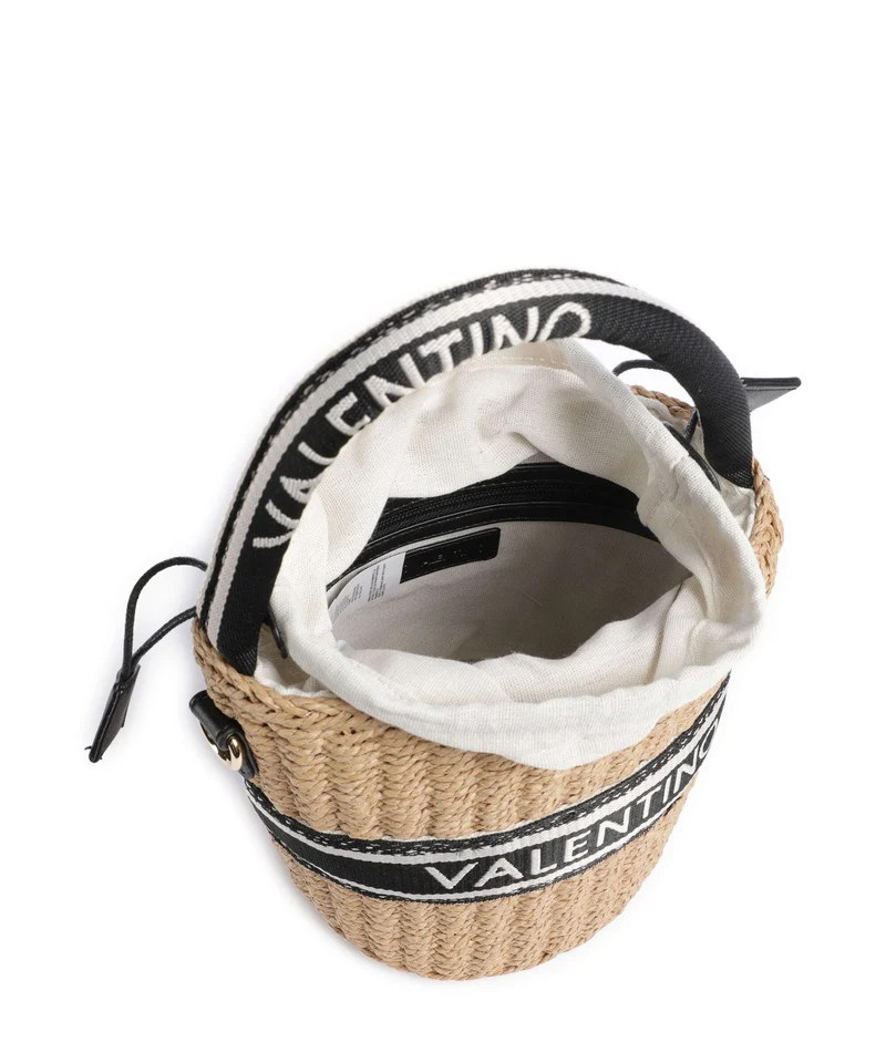 Valentino Bags Boho Bucket bolso de mano naturale/nero
