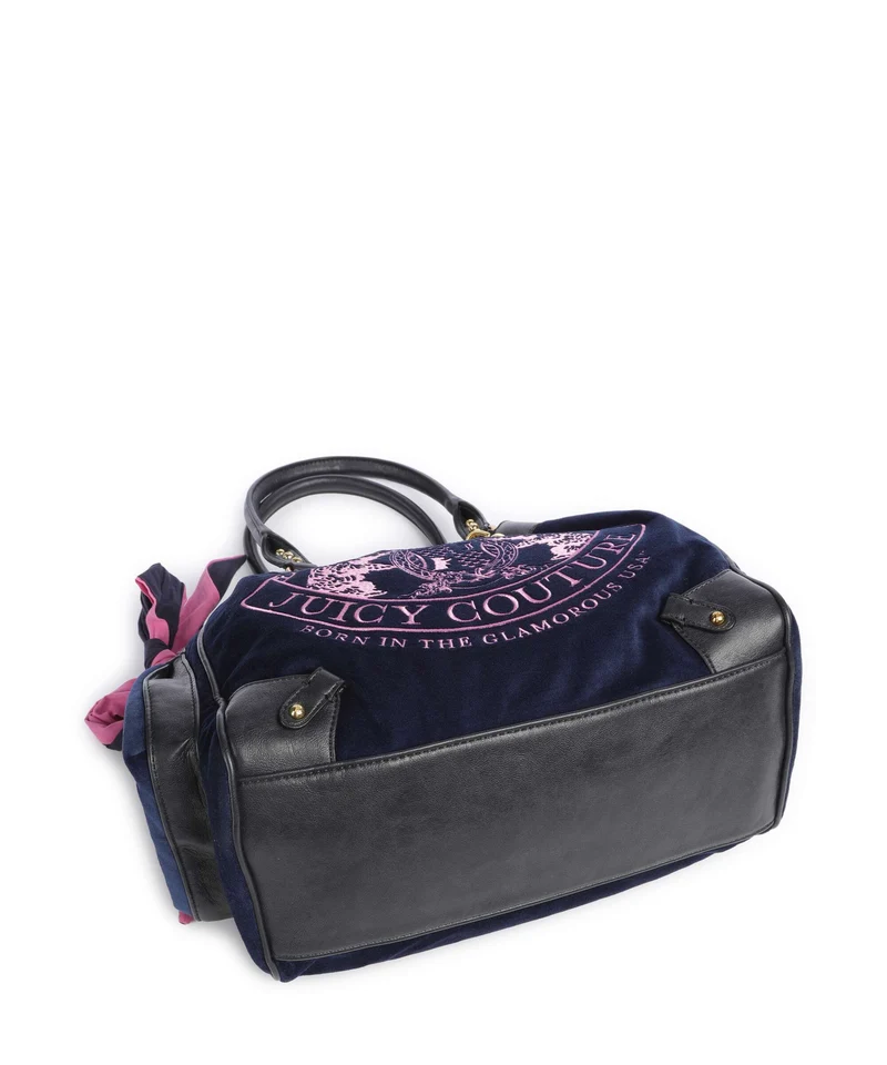 Juicy Couture Daydreamer Classic Crest L Bolsa shopping blue depths