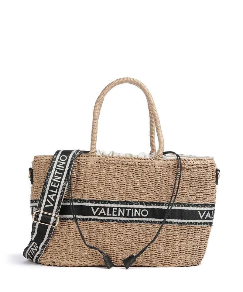 Valentino Bags Boho Bolsa shopping naturale/nero