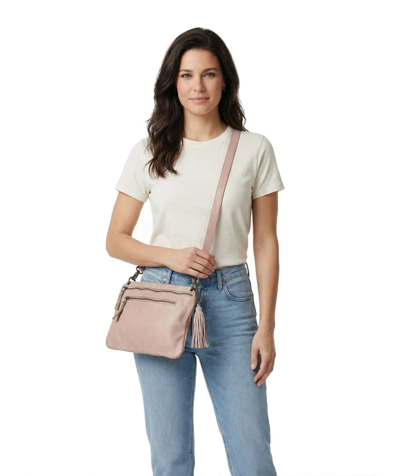 Taschendieb Wien Kaiserstrasse 18 Bandolera linen rose