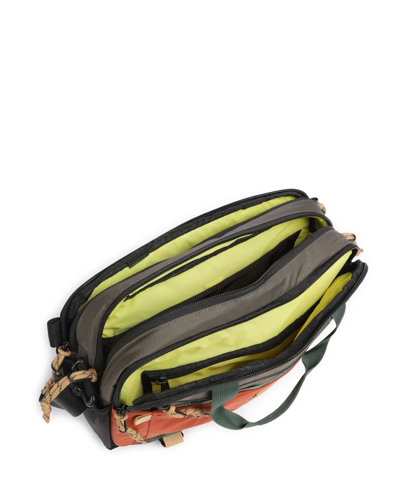 Topo Designs Mountain Bandolera woodland/terracotta