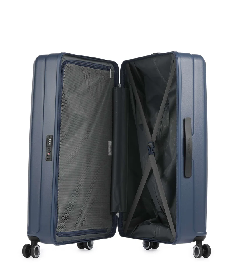 American Tourister Sunset Hills Maleta con 4 ruedas navy blue
