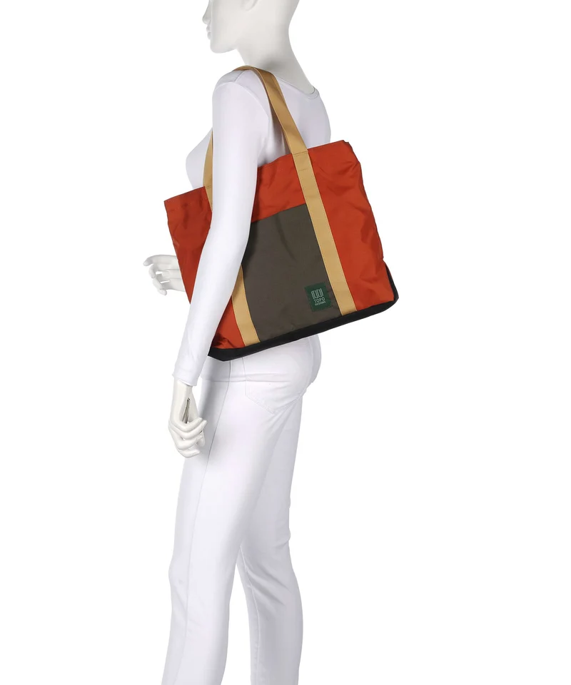 Topo Designs Mountain Essential Bolsa shopping woodland/terracotta