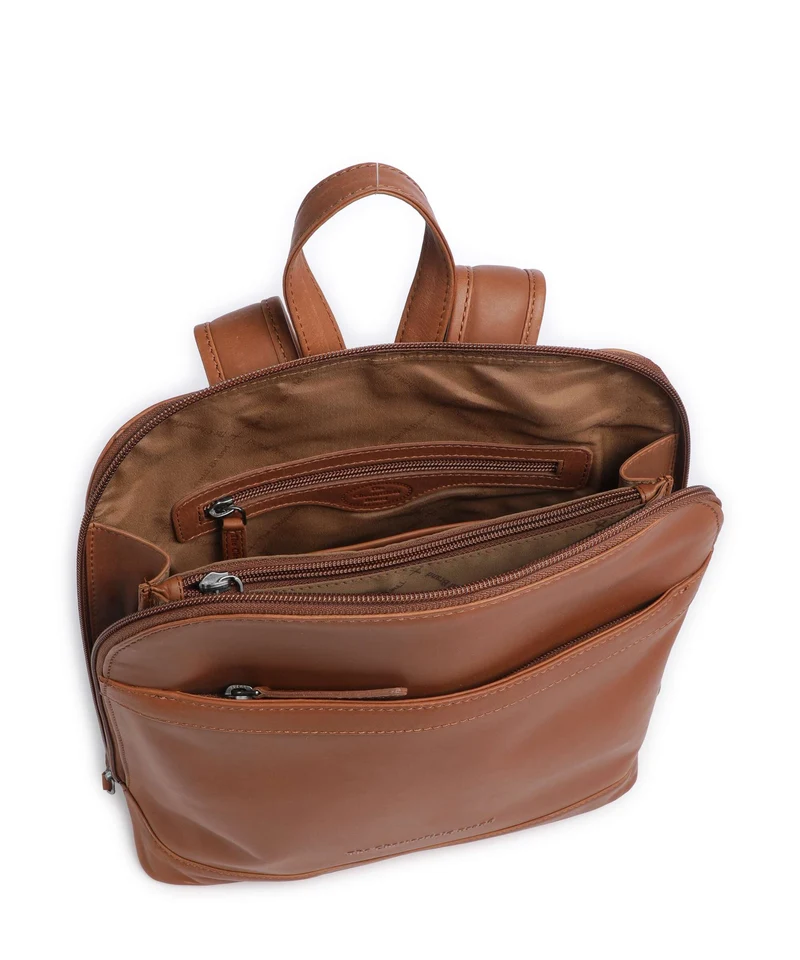 The Chesterfield Brand Wax Pull Up Cow Tigris Mochila cognac