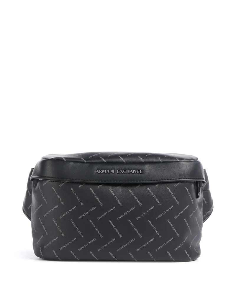 Armani Exchange Ginevra Printed Riñonera black/chiseled stone