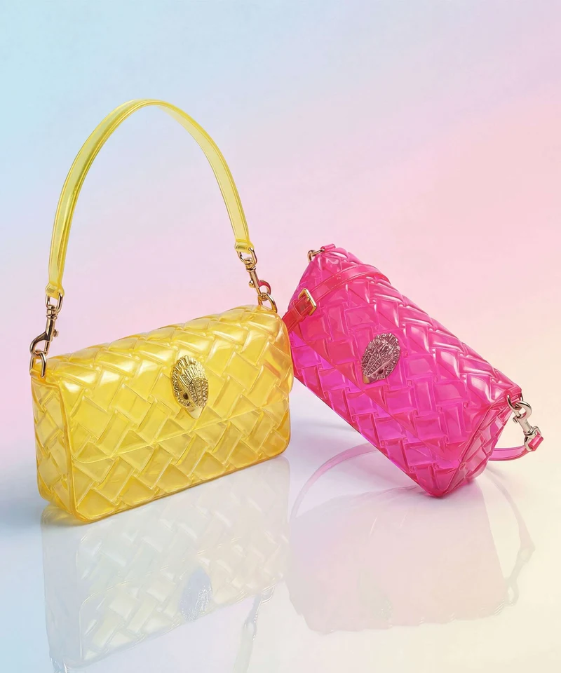 Kurt Geiger Jelly Kensington Bolso de hombro yellow