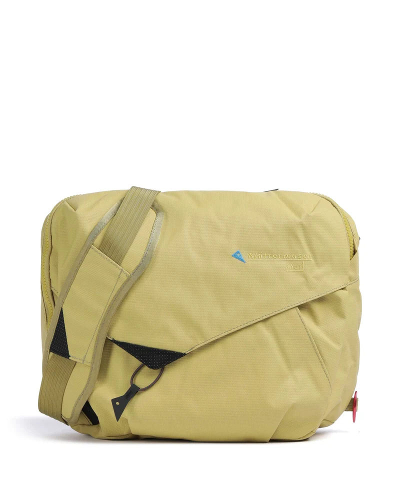Klättermusen Gaut Bolso de mensajero dark straw
