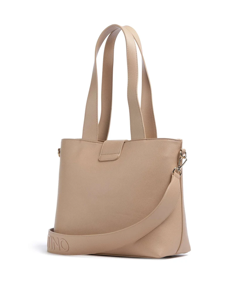 Valentino Bags Dione Re Bolsa shopping beige