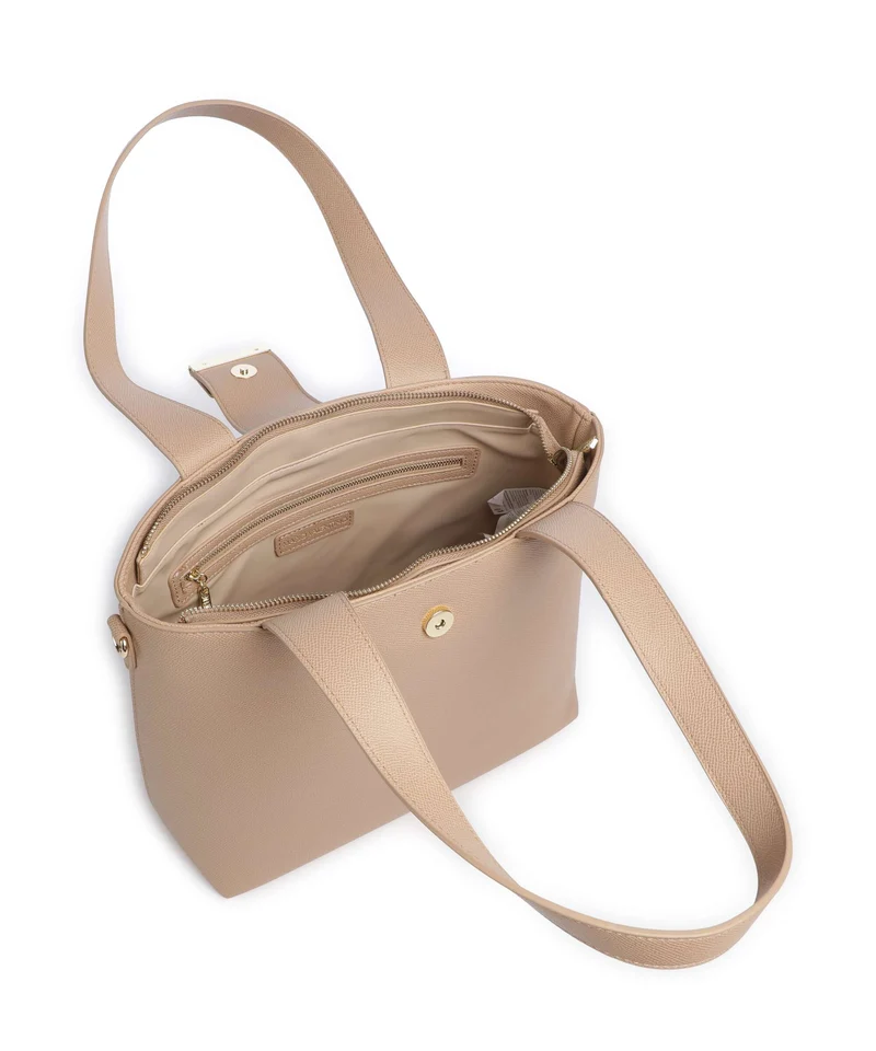 Valentino Bags Dione Re Bolsa shopping beige