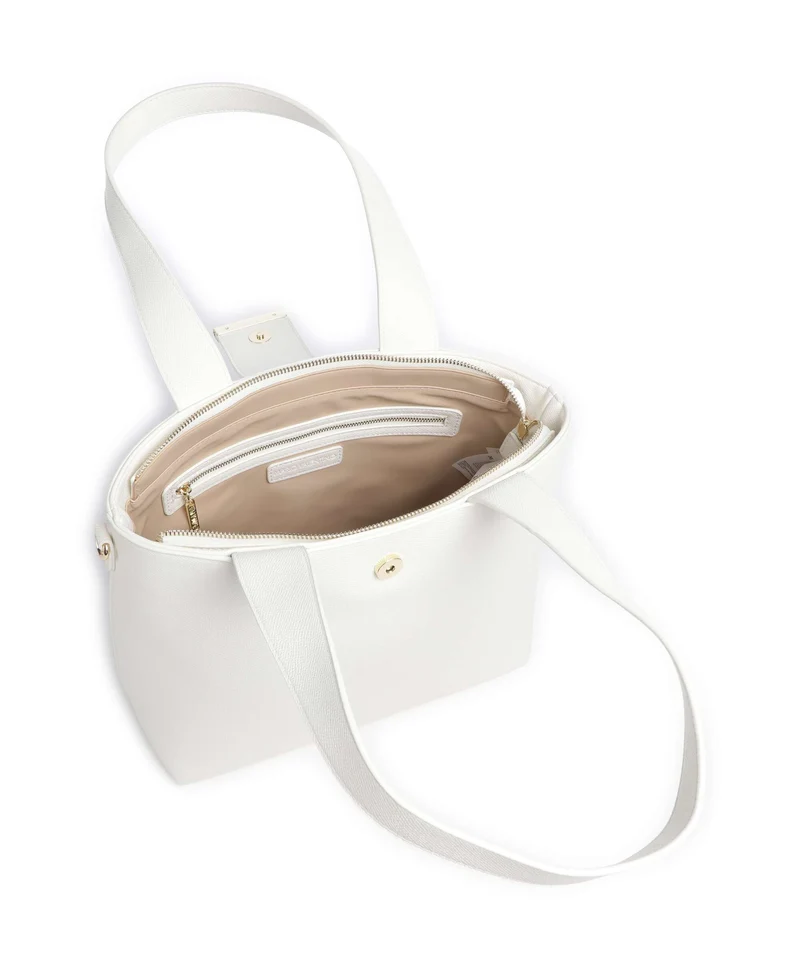 Valentino Bags Dione Re Bolsa shopping bianco